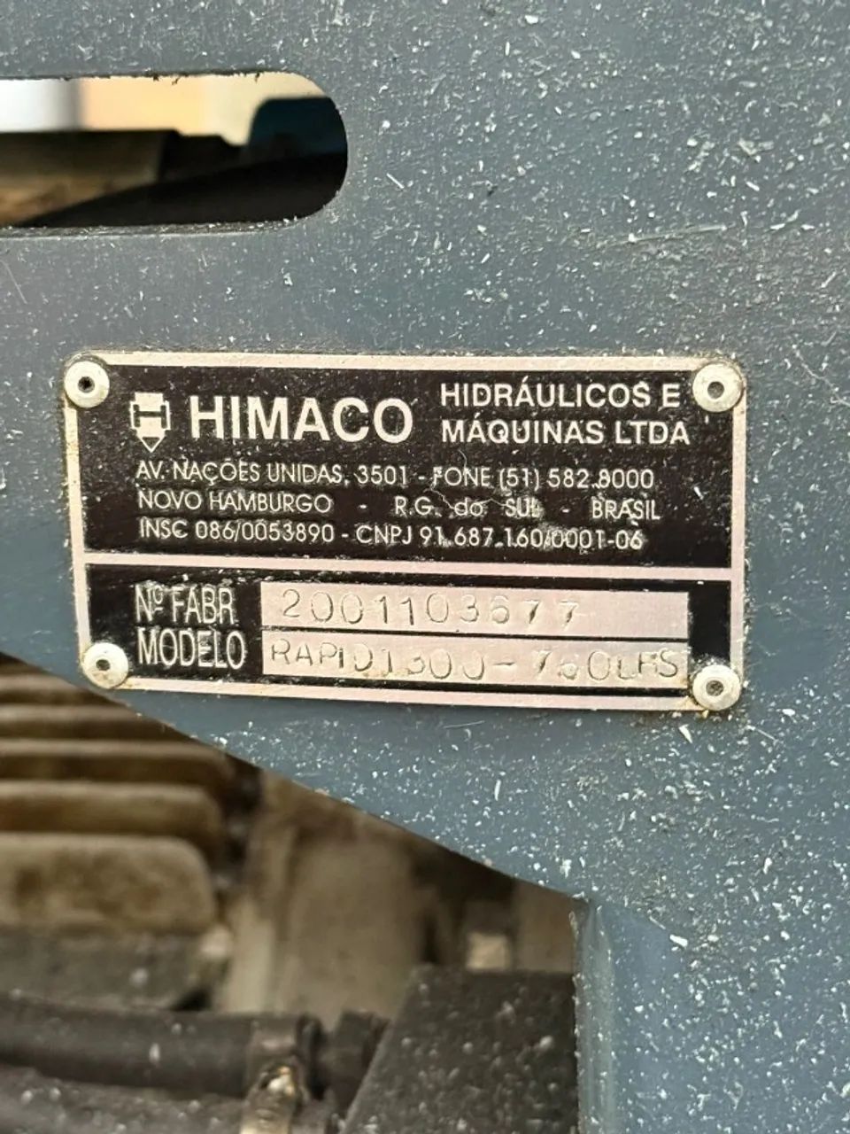 Injetora Himaco RAPID 1300 (130 TON) Ano 2001 - Foto 2