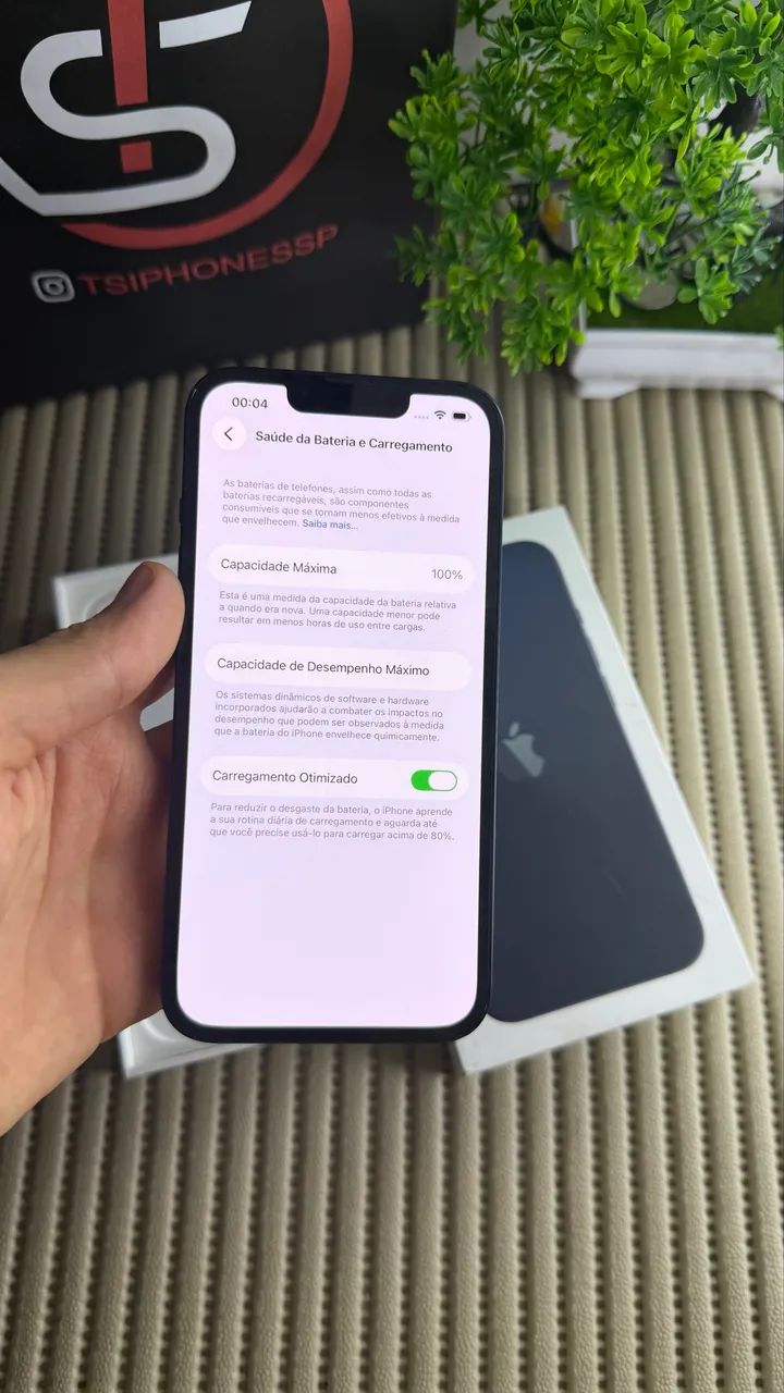 iPhone 13 128GB bateria 100% oportunidade  - Foto 5