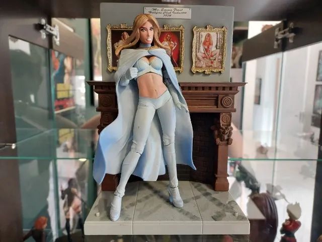X-men - White Queen - Emma Frost - Marvel - Diamond Select - Foto 2