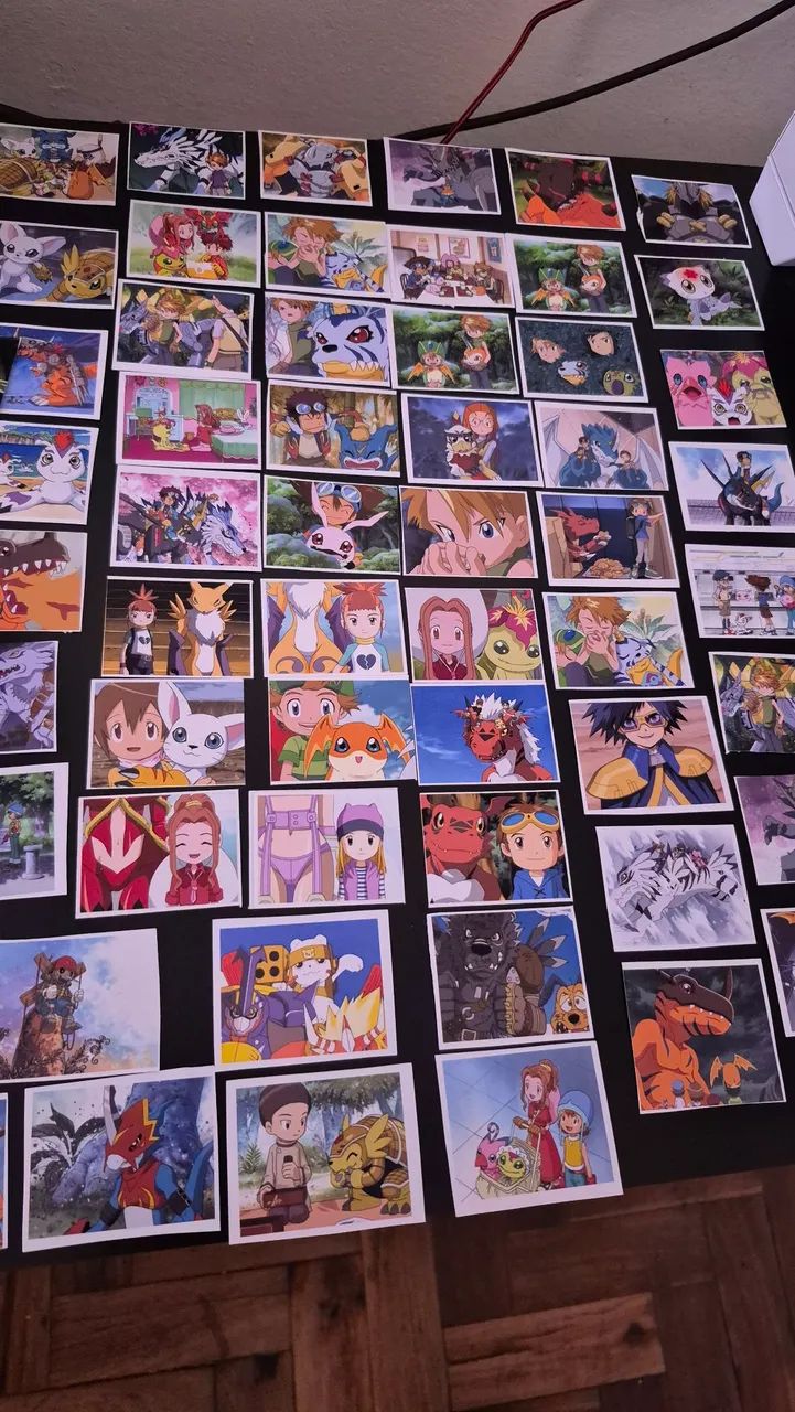 50 Figurinhas Digimon