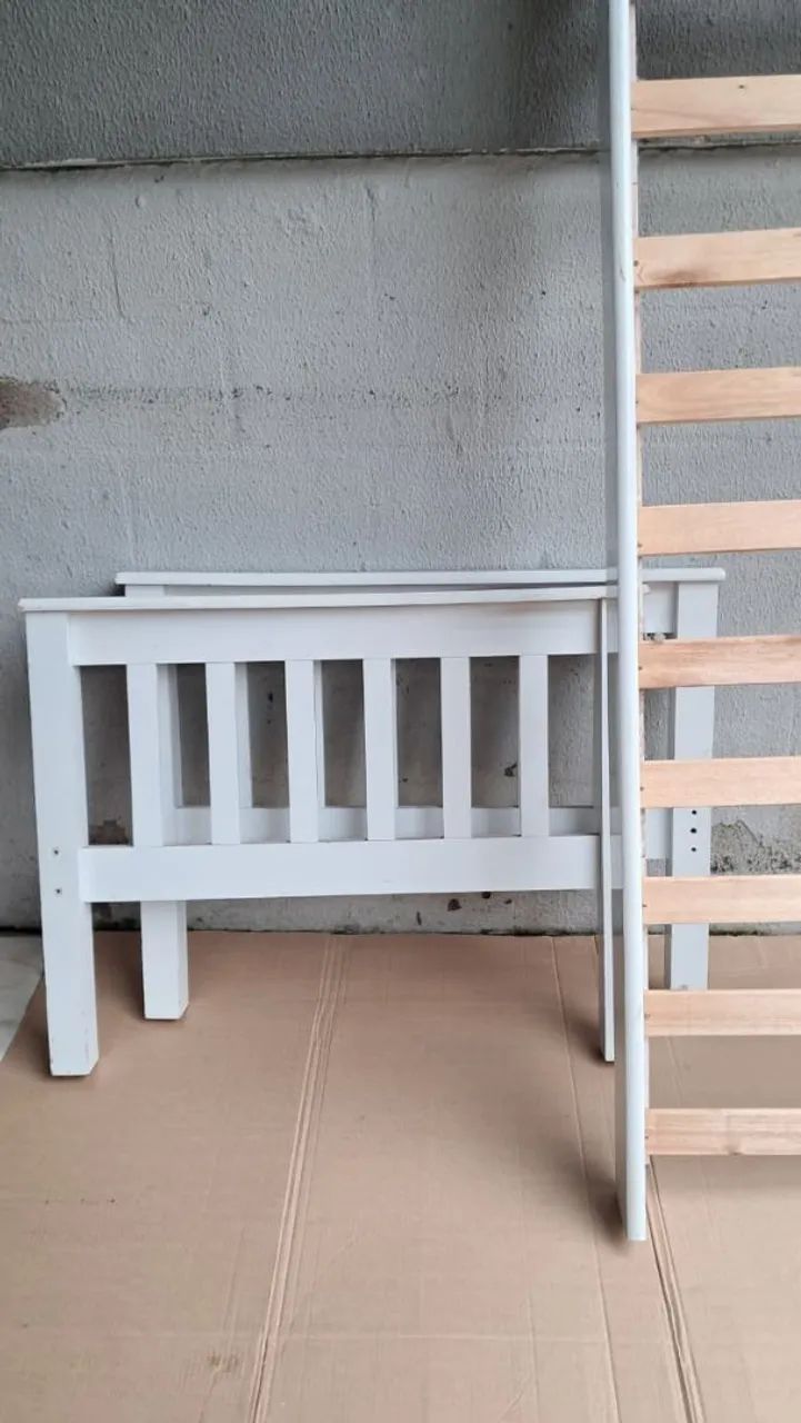 Cama solteiro MDF - Faço Entrega 
