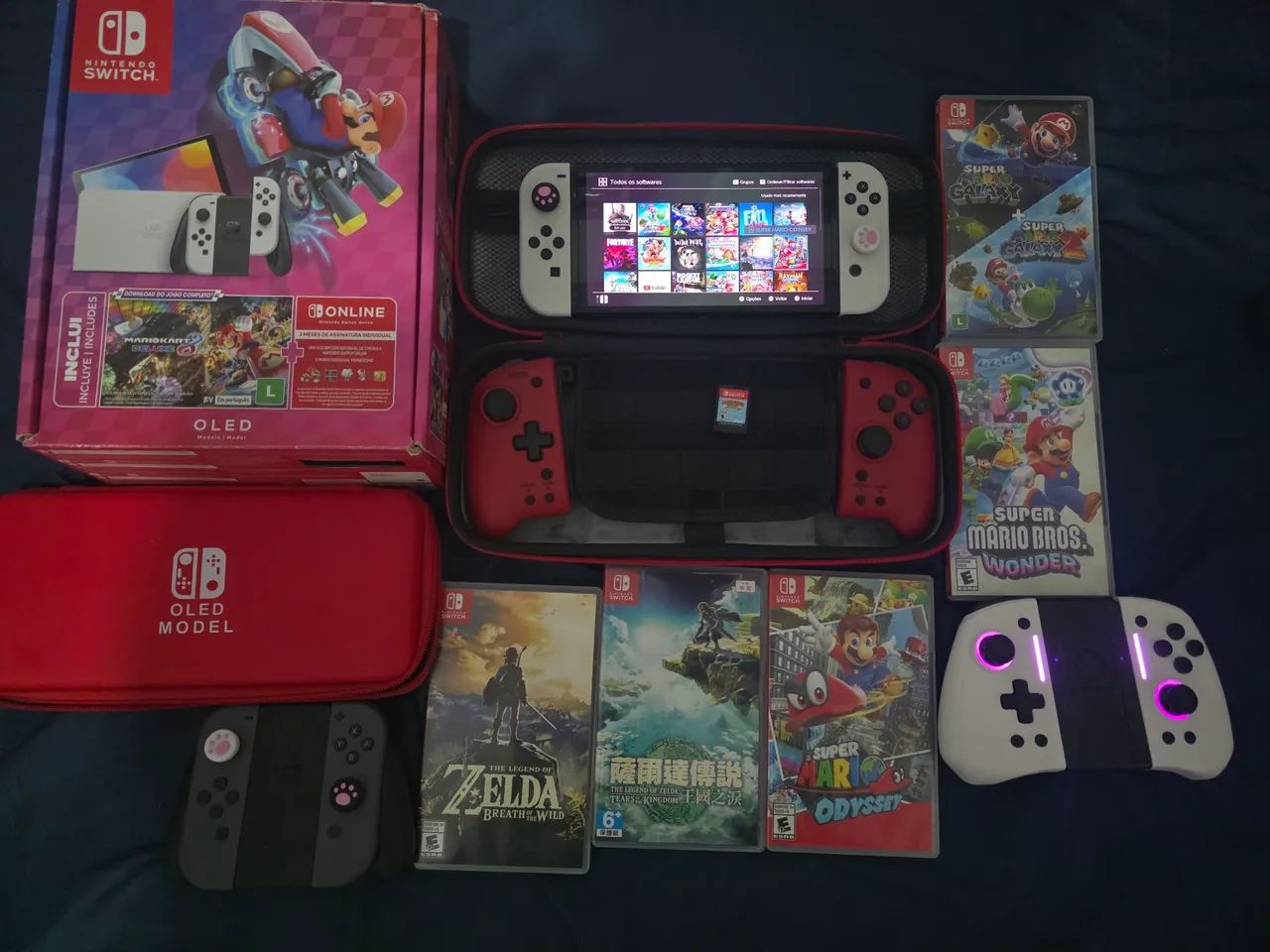 Nintendo Switch Oled + Jogos