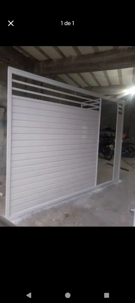 Fabricamos portões galvanizado 
