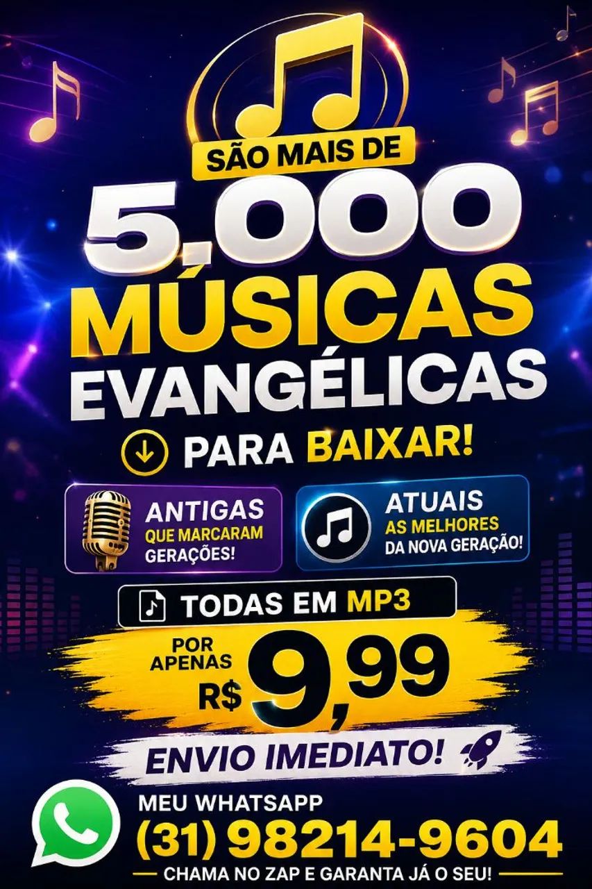 MAIS DE 5 MIL MÚSICAS 