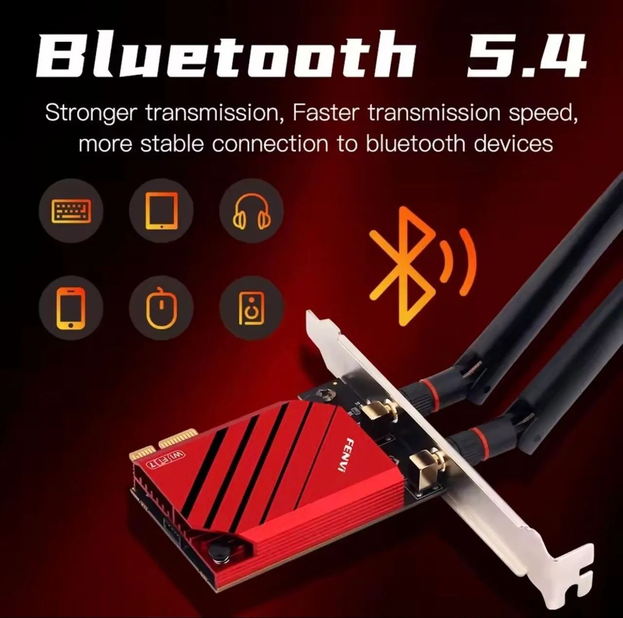 Fenvi WiFi 7 BE200 PCIe, Bluetooth 5.4 - Foto 2