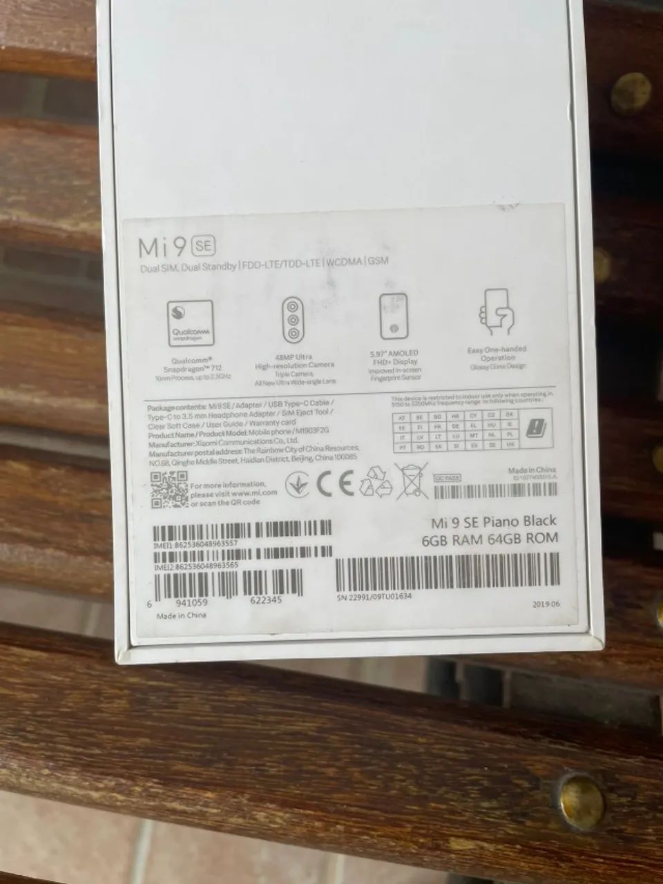 Xiaomi Mi 9 SE 64gb - Foto 3