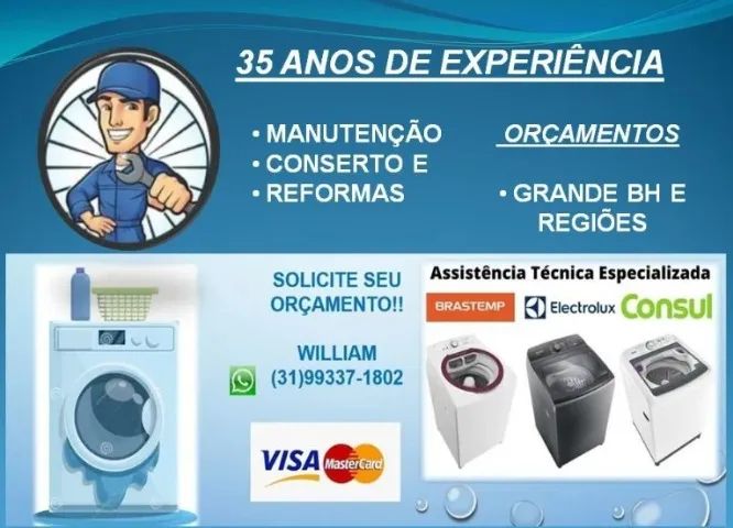 Manutenção em Maquinas de Lavar Roupas