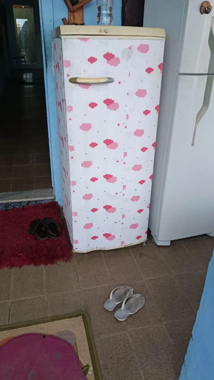 Geladeira muito boa  gela bem 