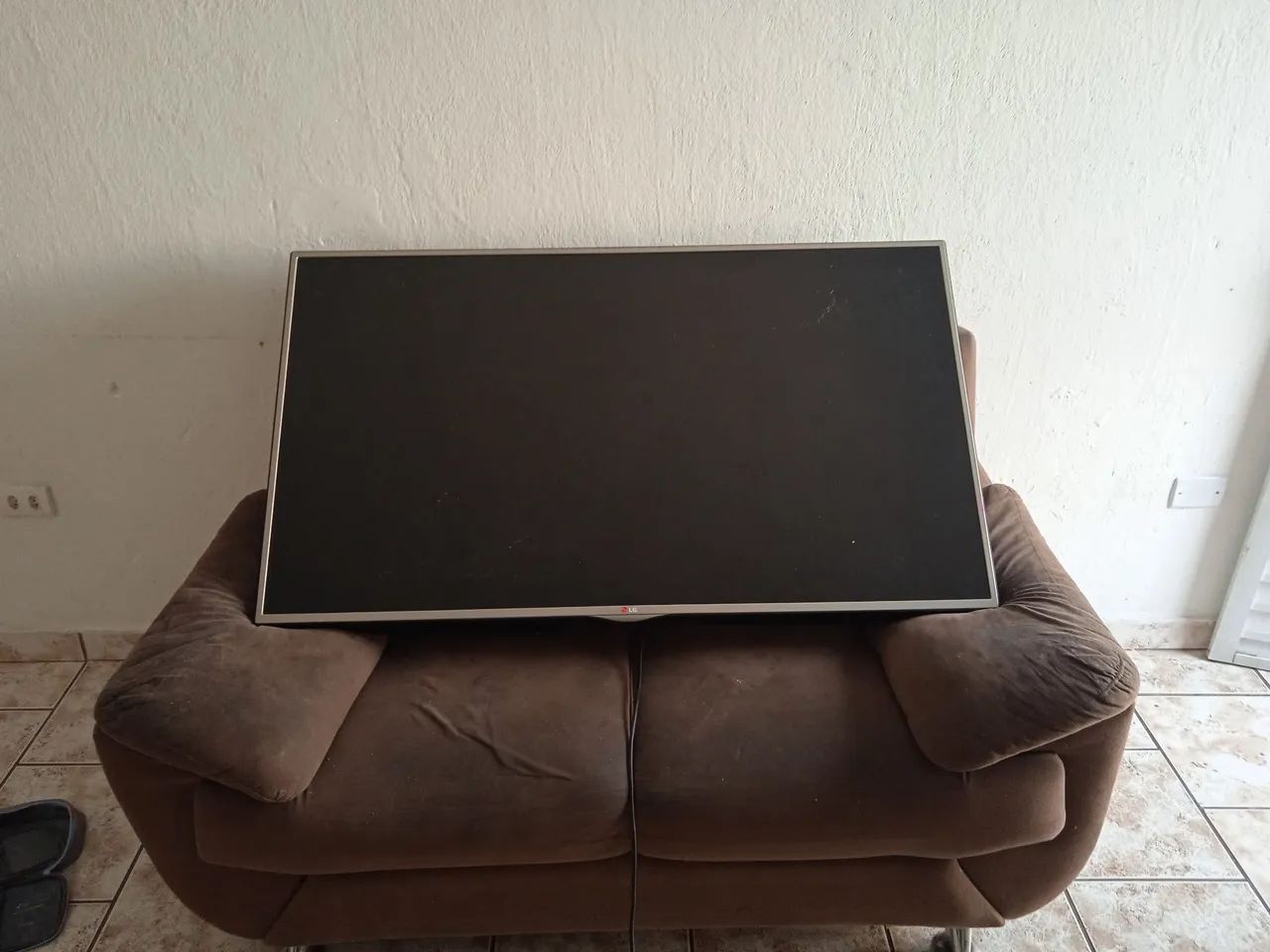 Tv LG 55 polegadas (detalhe)