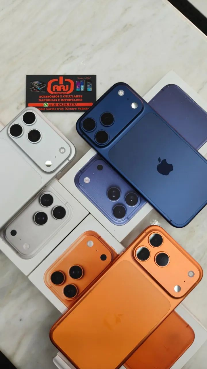 iPhone 17 Pro Max NOVO e SEMI LEIA