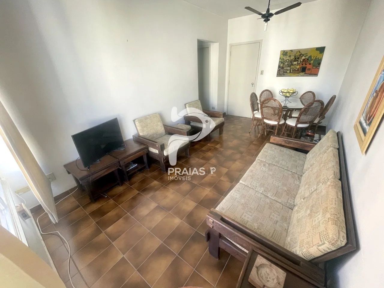 Apartamento mobiliado, 2 dormitórios, Pitangueiras, Guarujá - Foto 3