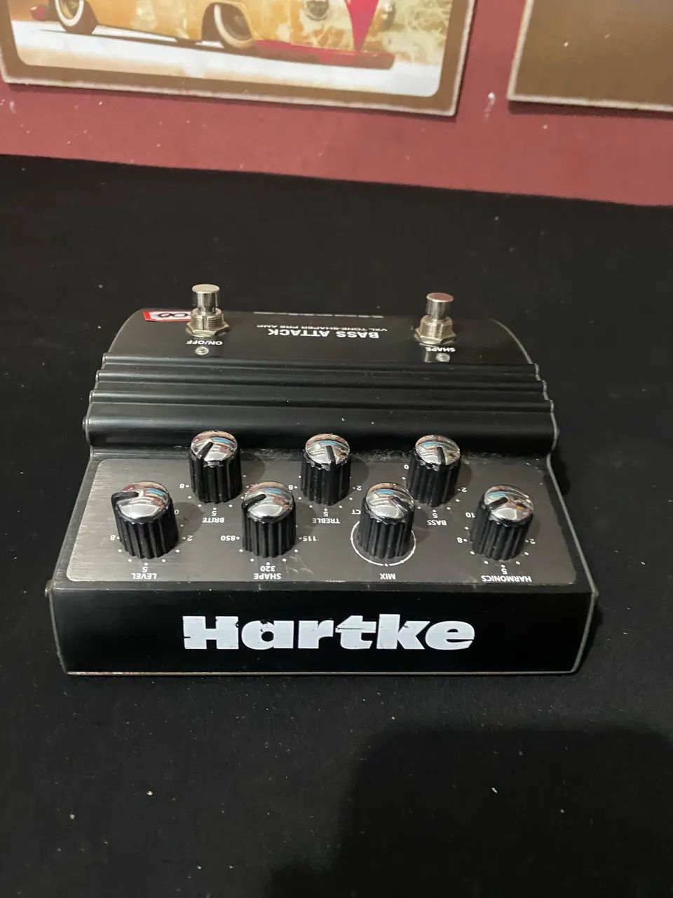 Pedal Hartke bass atack - Instrumentos musicais - Carangola