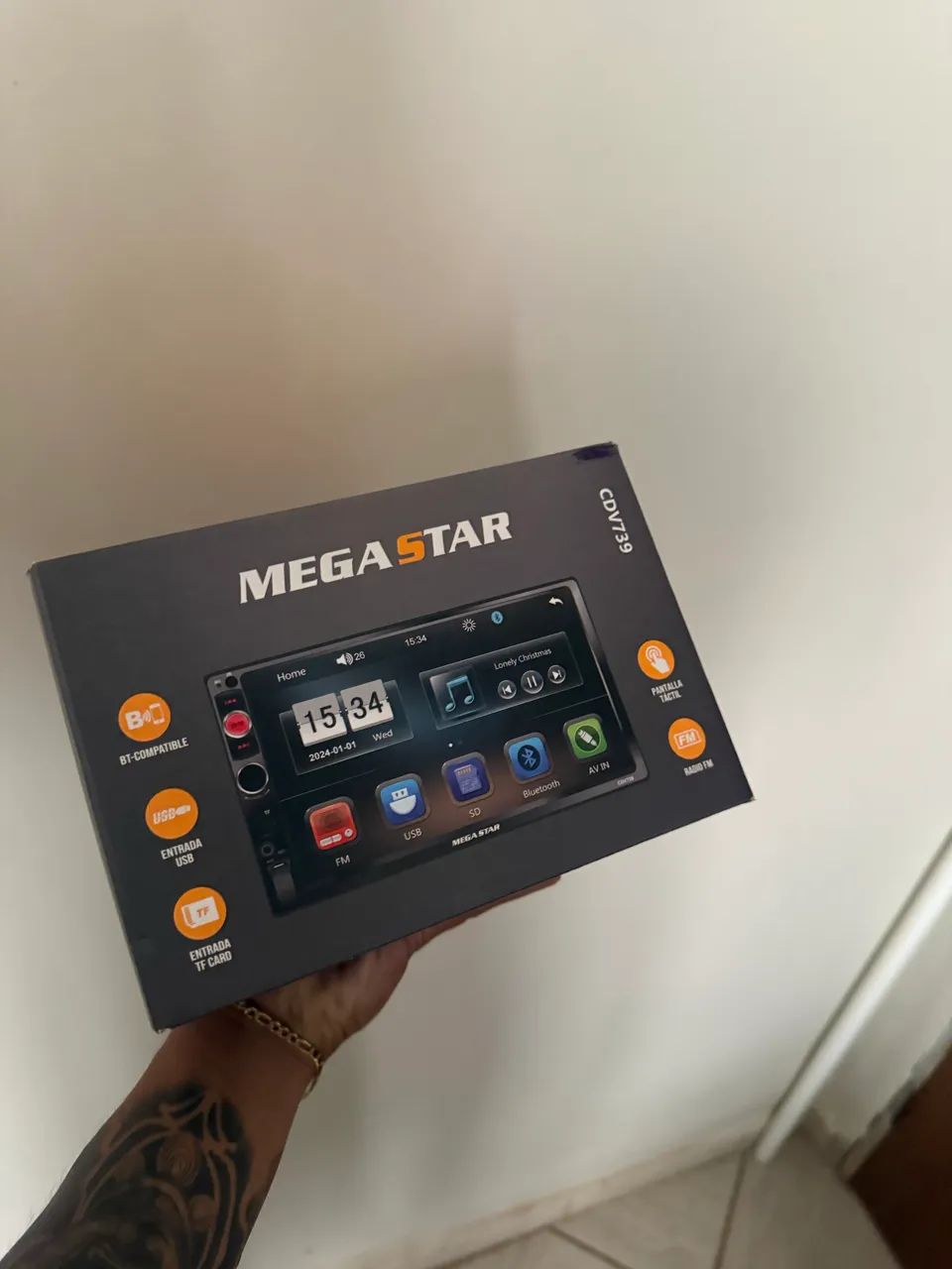 Multimídia Mp5 mega star 
