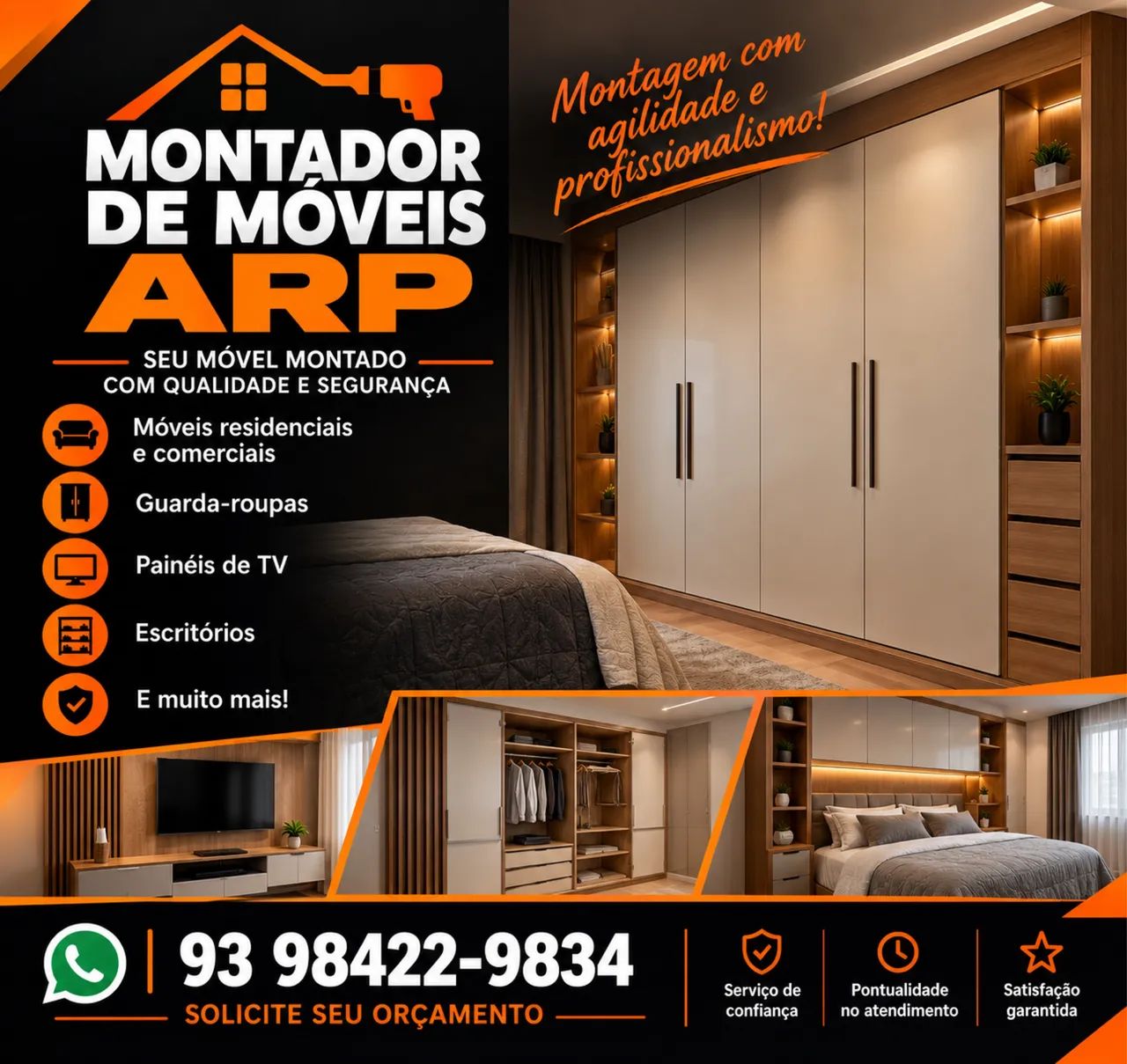 Montador de móveis em Santarém 