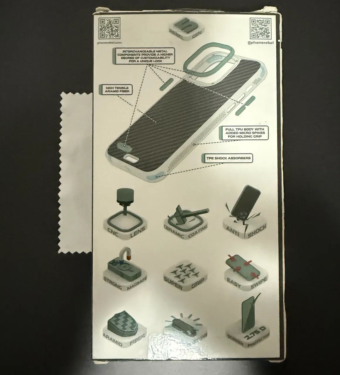 Capa iPhone 14 Pro Max Phone Rebel  - Foto 4
