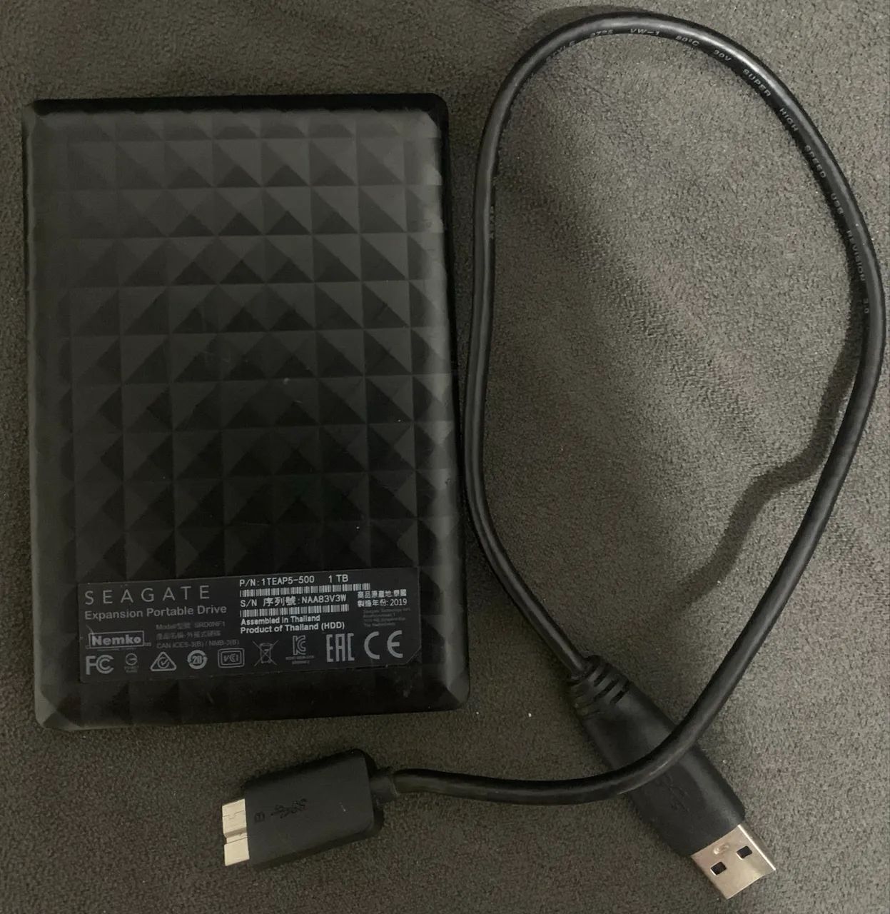 HD EXTERNO 1TB