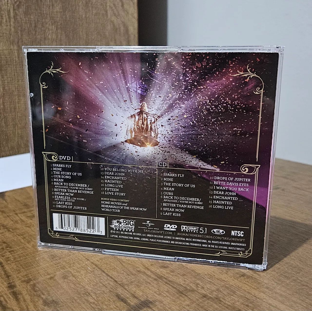 [Importado] CD + DVD Speak Now World Tour - Taylor Swift - Foto 4