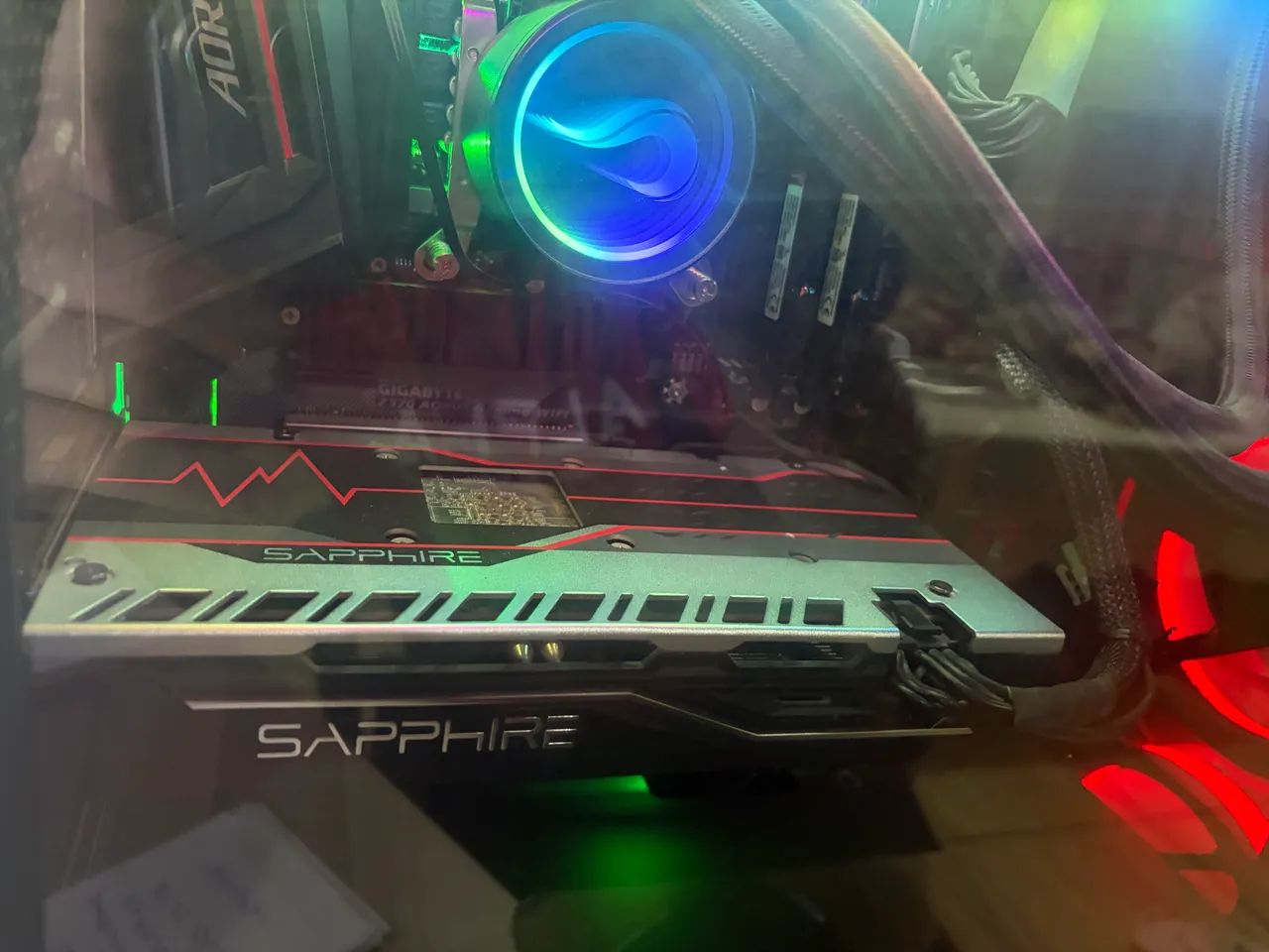 Placa de vídeo sapphire pulse radeon 8GB  GDDR5 - Foto 3