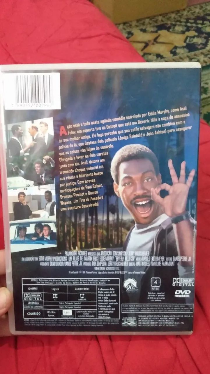 DVD original um tira da pesada ótimo estado.  - Foto 6