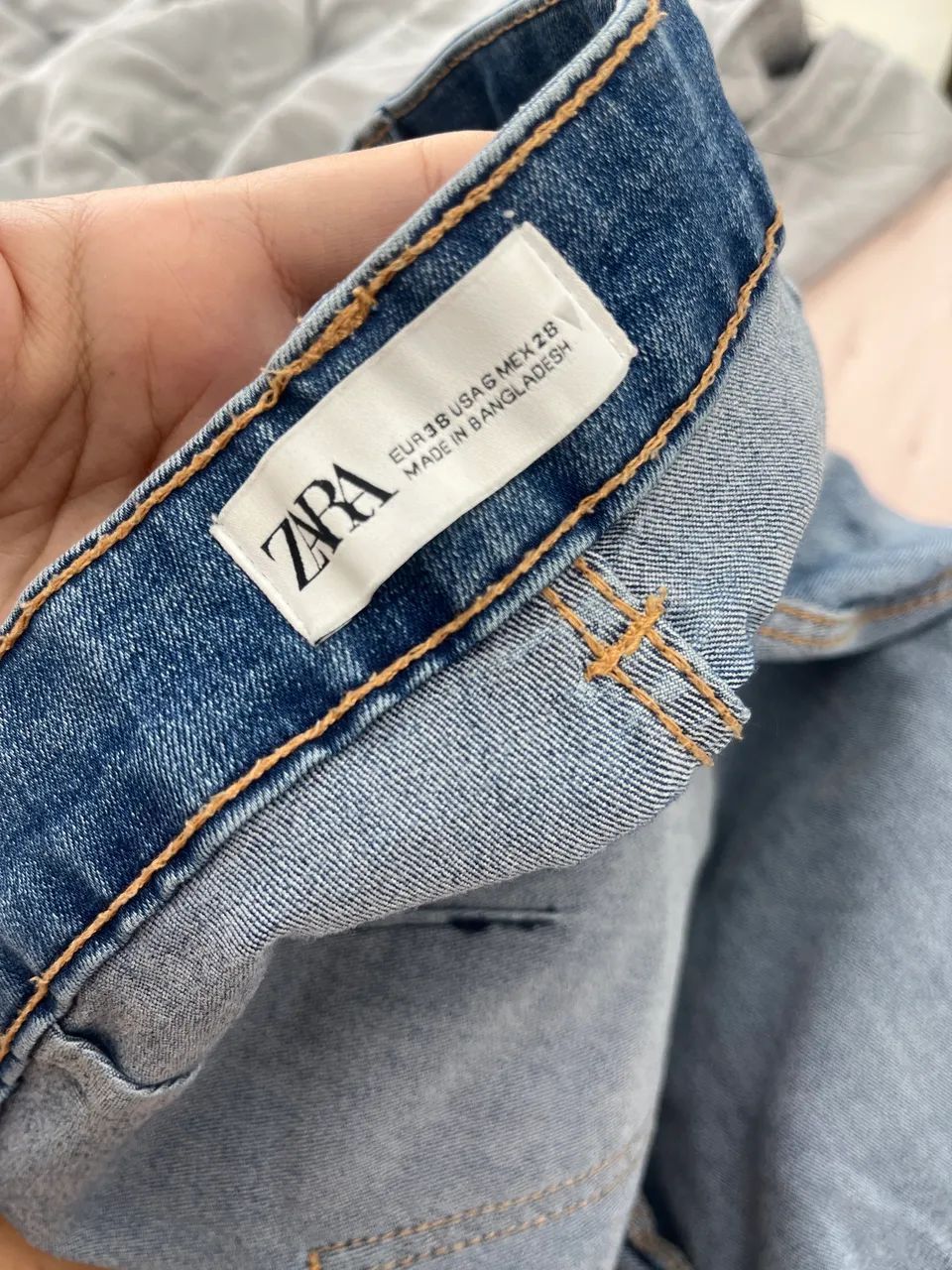 Calça jeans Zara TAM 38 - Foto 2