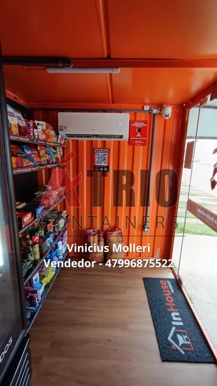 MINI MERCADO CONTAINER DESMONTAVEL  - Foto 2