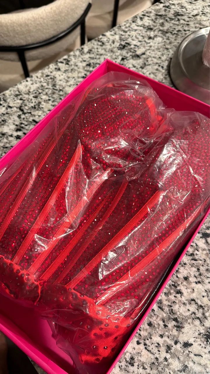 Vestido de formatura vermelho  - Foto 4