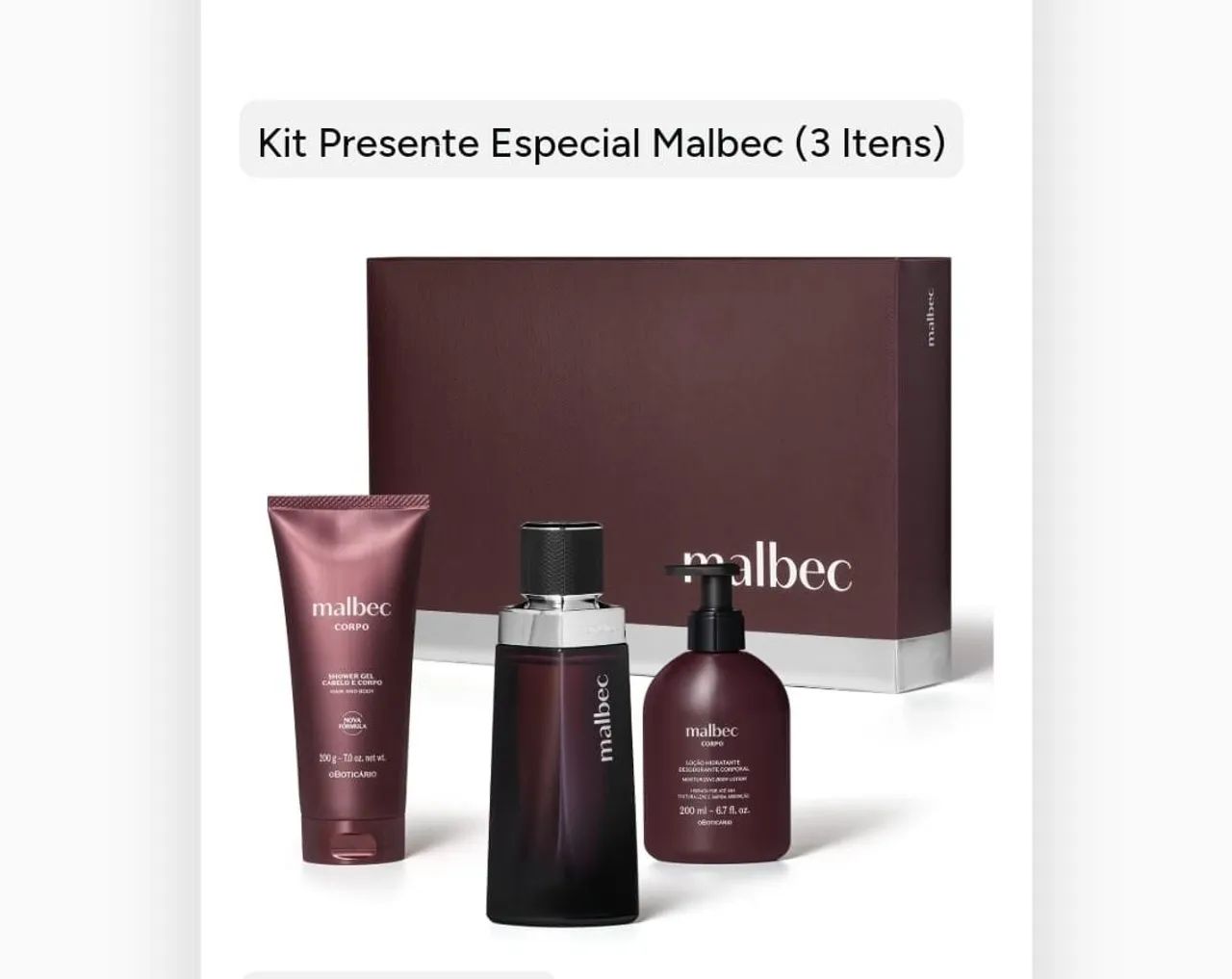 Kit Malbec lacrado barato 