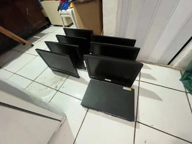 LOTE INFORMÁTICA - 7 COMPUTADORES + 2 SWITCH HP