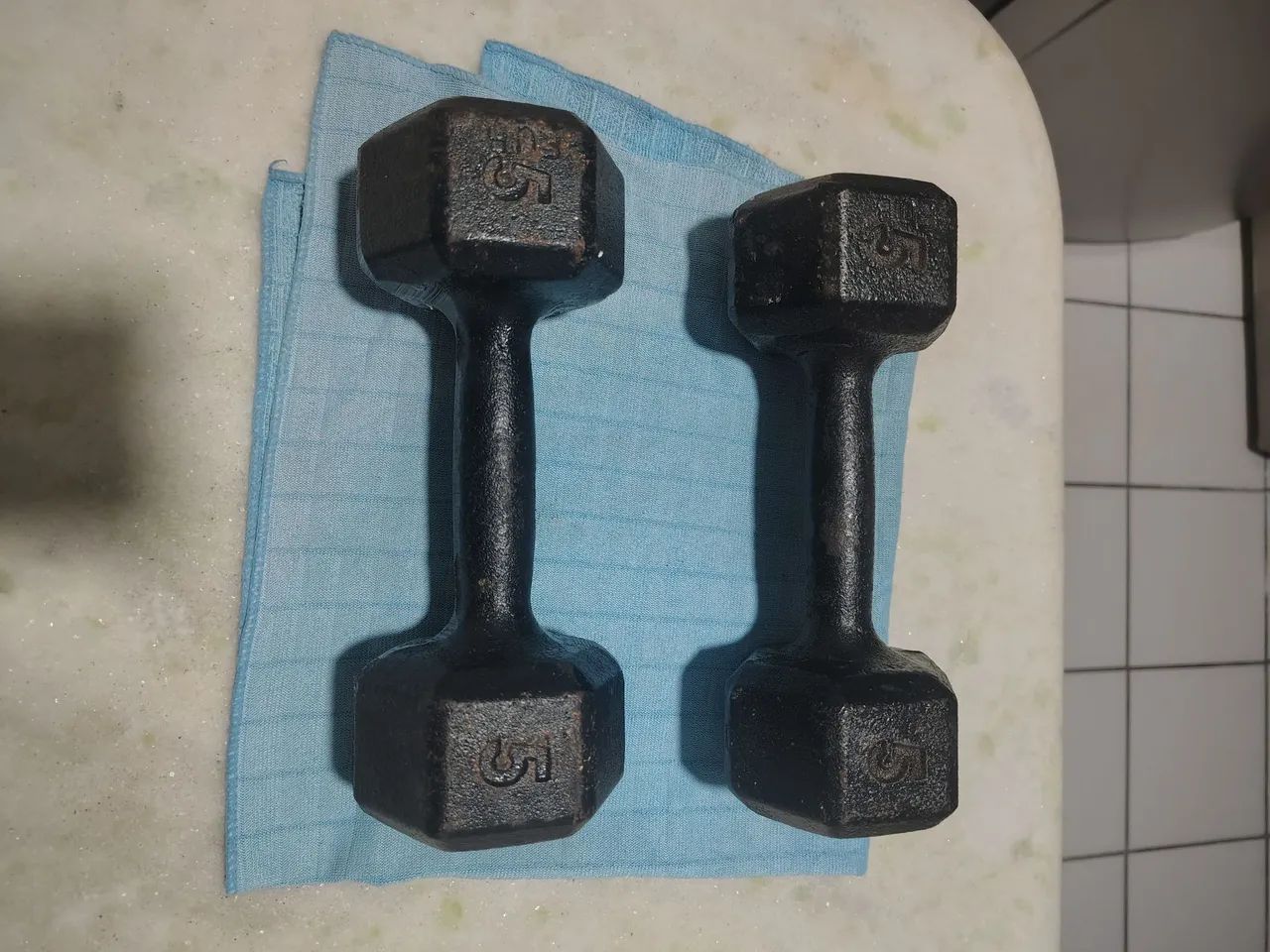 Halteres e Anilhas $120 cada - Foto 4