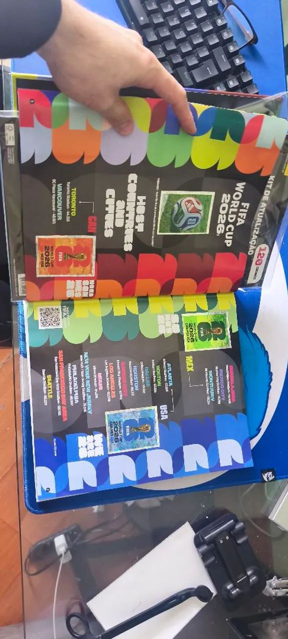 Álbum da copa 2026 Completo com extras - Foto 2