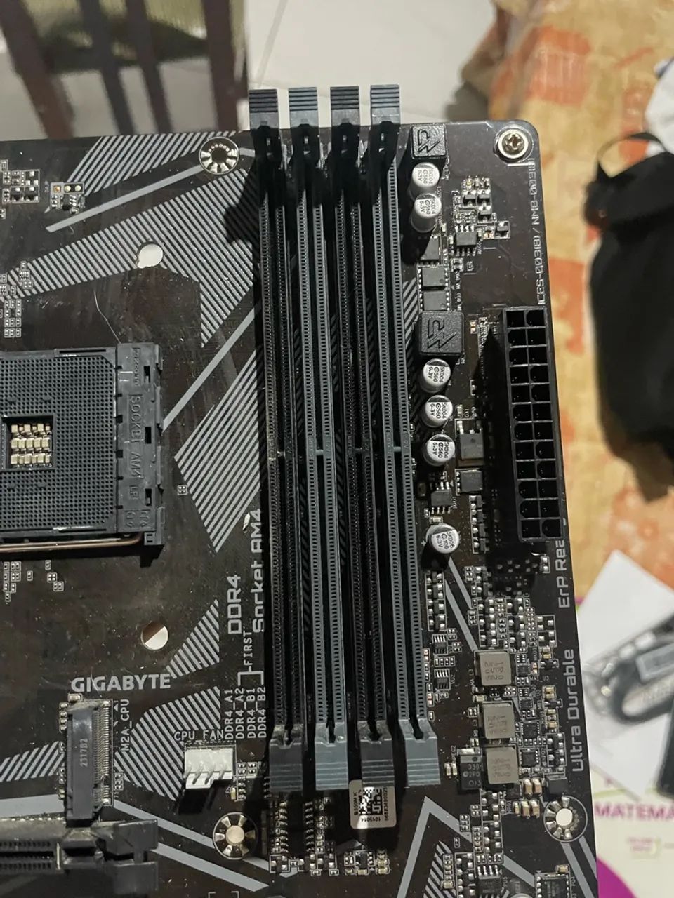 PLACA MÃE B550M K (FUNCIONANDO PERFEITAMENTE) - Foto 2