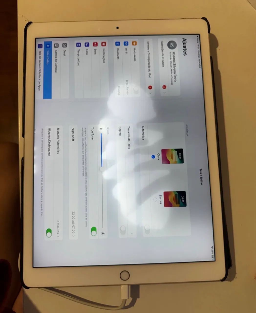 iPad Pro 12.9 - 256 GB Dourado - Foto 3
