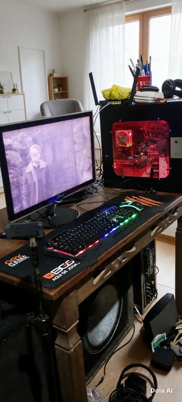 PC GAME COMPLETO, VAI COM A CADEIRA GAME. - Foto 3