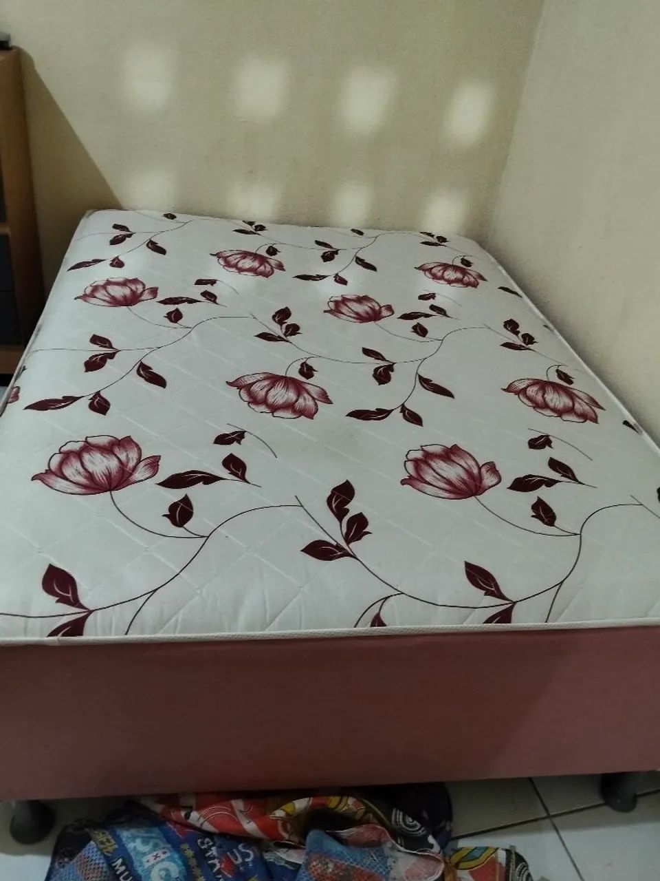 Cama casal box molas ensacadas super confortável e nova nunca usada - Foto 2