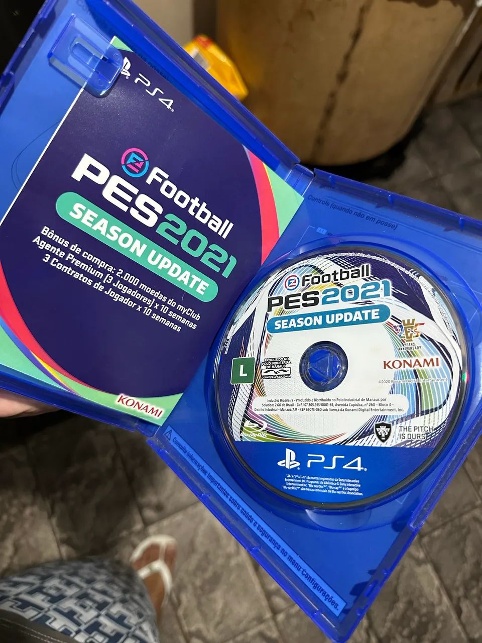 Jogo pes 21 ps4 - Foto 2