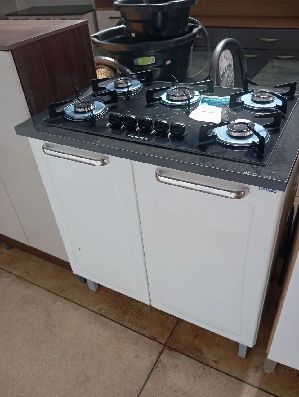 Balcão Itatiaia e fogão Cooktop novo - Foto 2