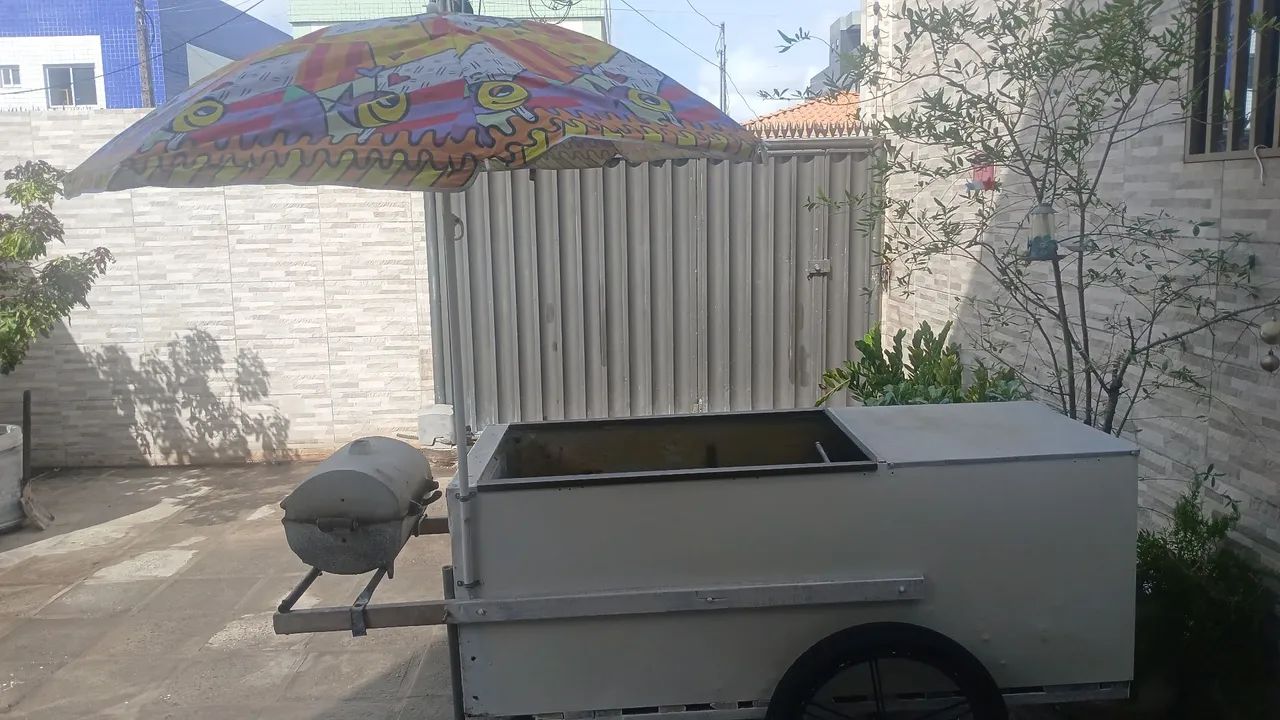 Carrinho pra espetinho completo