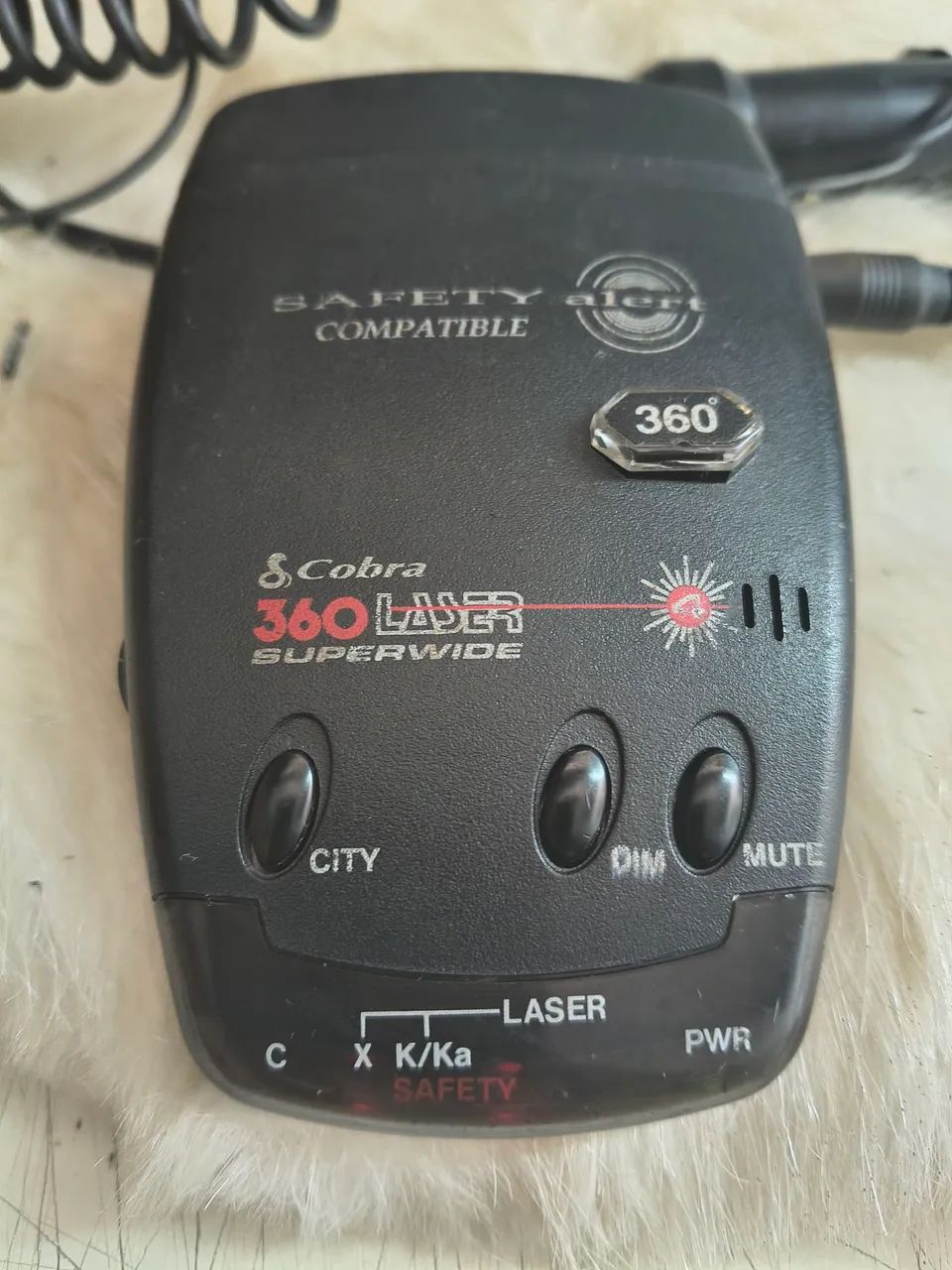 Detector de radar antigo Cobra 360 - Foto 3