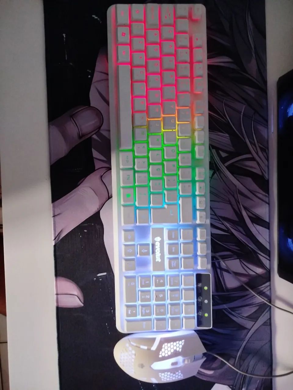 Kit teclado e mouse evolut