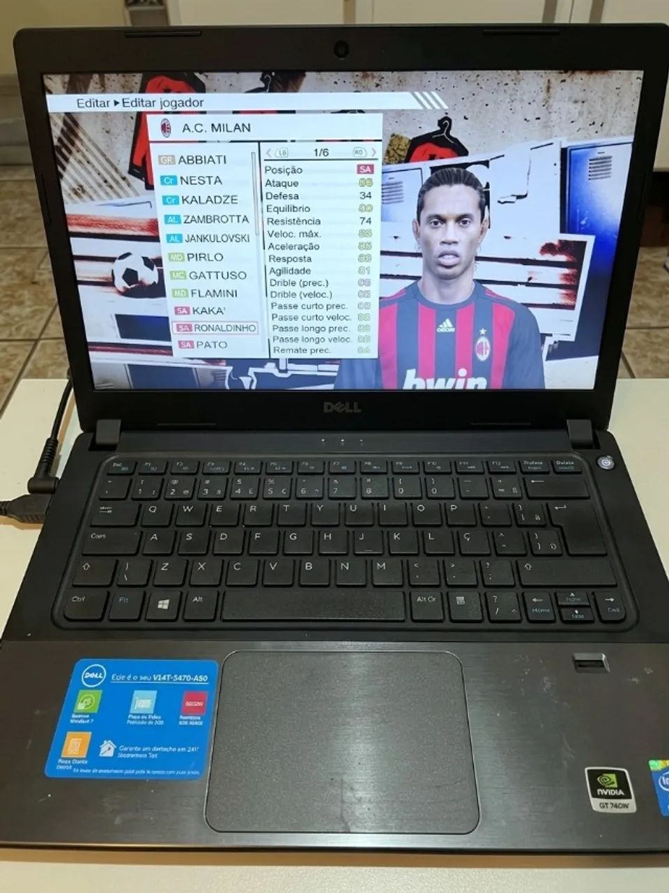 Notebook Dell Vostro 5470 - i7, 8GB RAM, SSD, Nvidia - Ótimo p/ Jogos - Foto 3