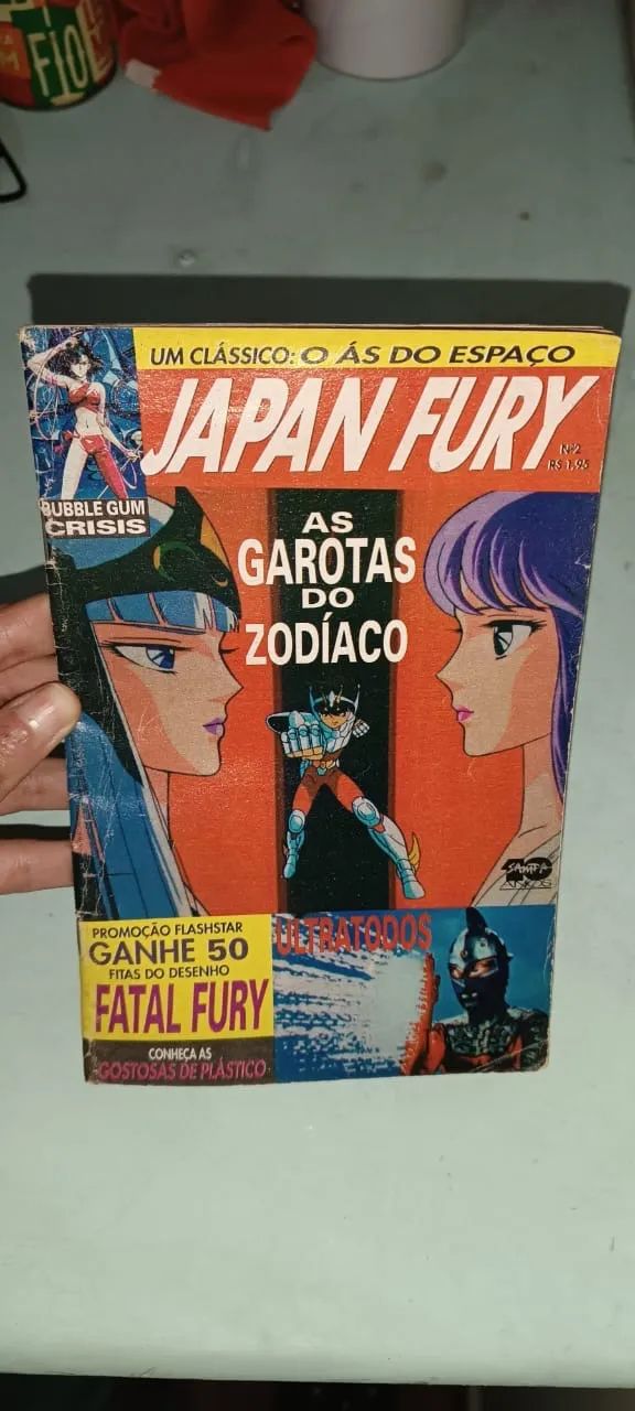 Diego Japon　2本まとめ Revista Japan Fury numero 2 - As garotas do zodíaco - Livros e