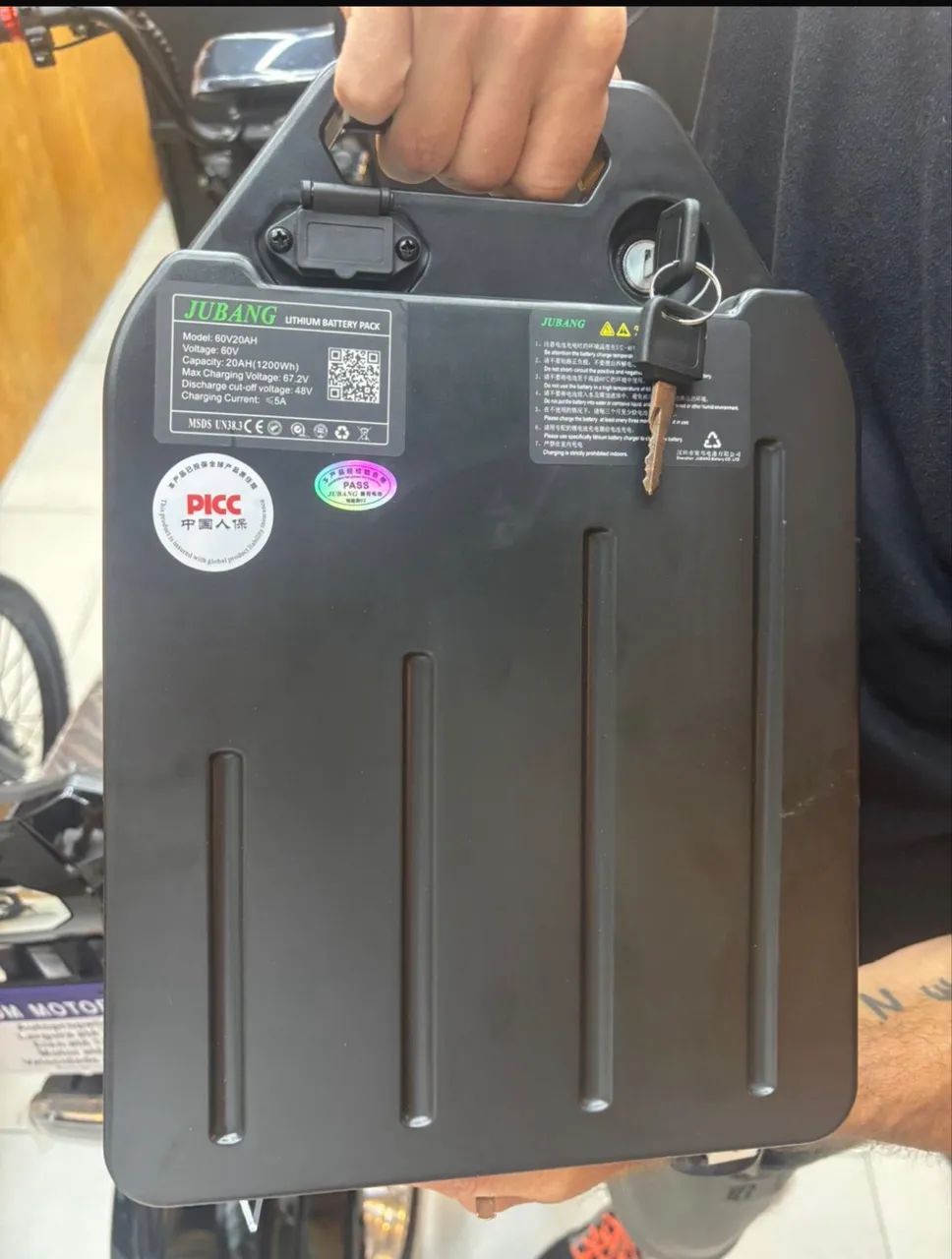 Bateria de Lítio para bike elétrica  - Foto 5