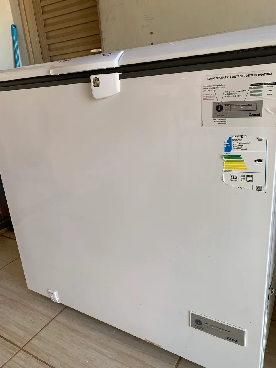 Freezer Horizontal Consul 309 Litros - Excelente estado  - Foto 4