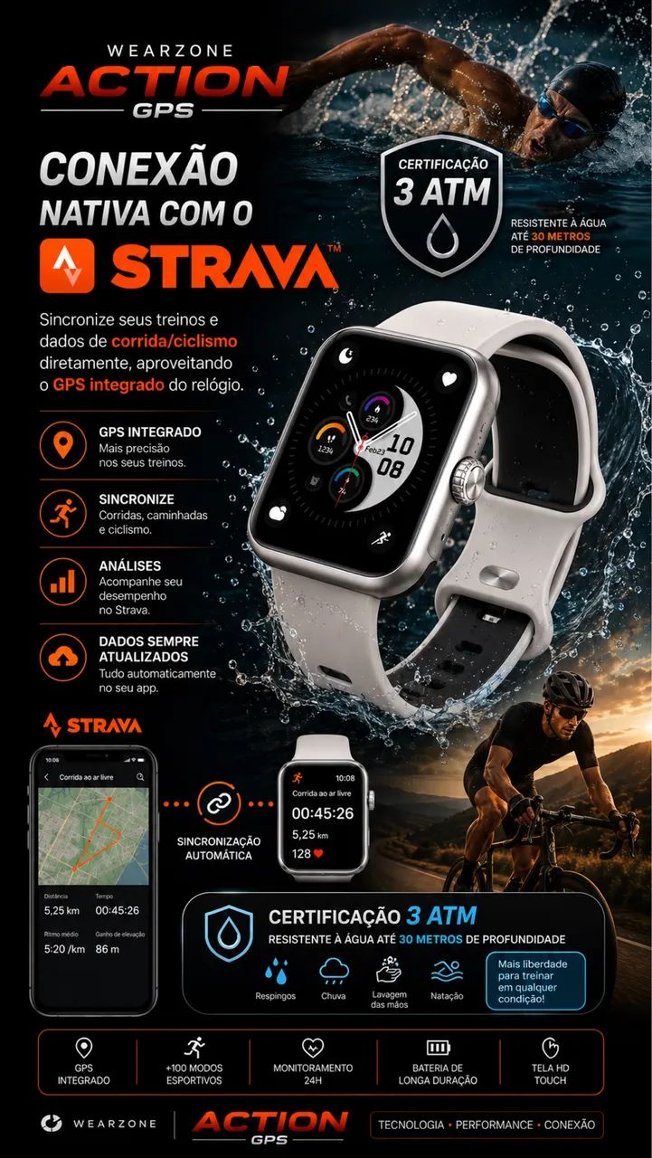 Smartwatch Action wearzone  - Foto 4