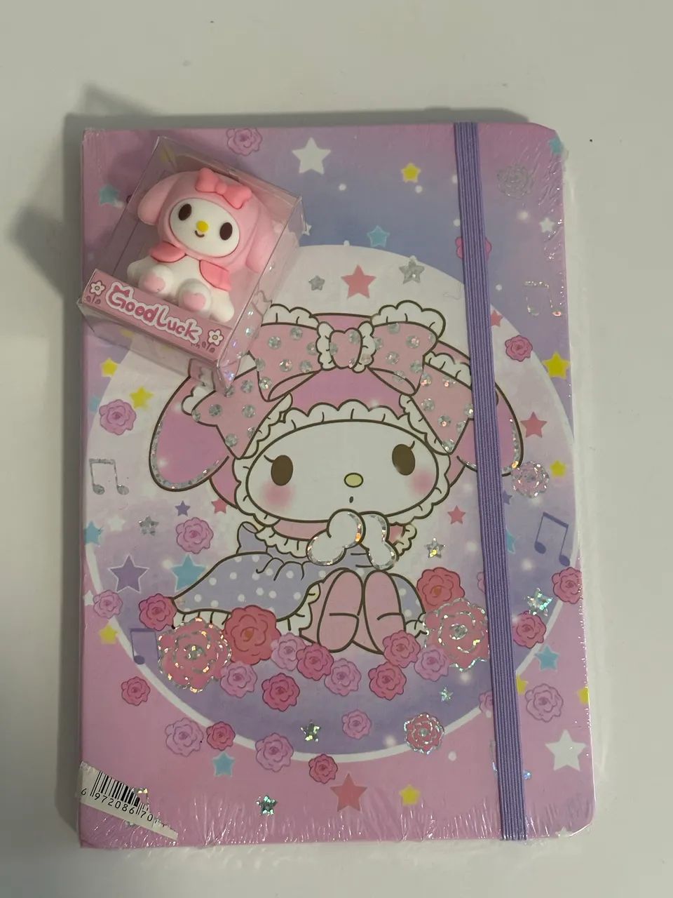 Kit Caderno My Melody e apontador 