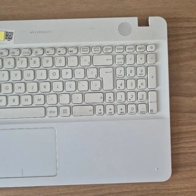 Palmrest + Teclado + Touchpad Asus X541uak Branco - Foto 3