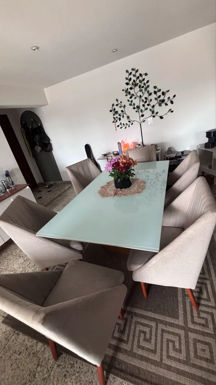 Mesa com cadeiras sala de jantar - Foto 2