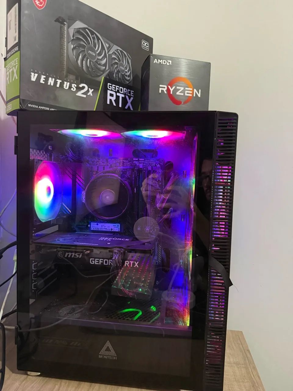 PC GAMER RTX COMPLETO ZERO - Foto 3