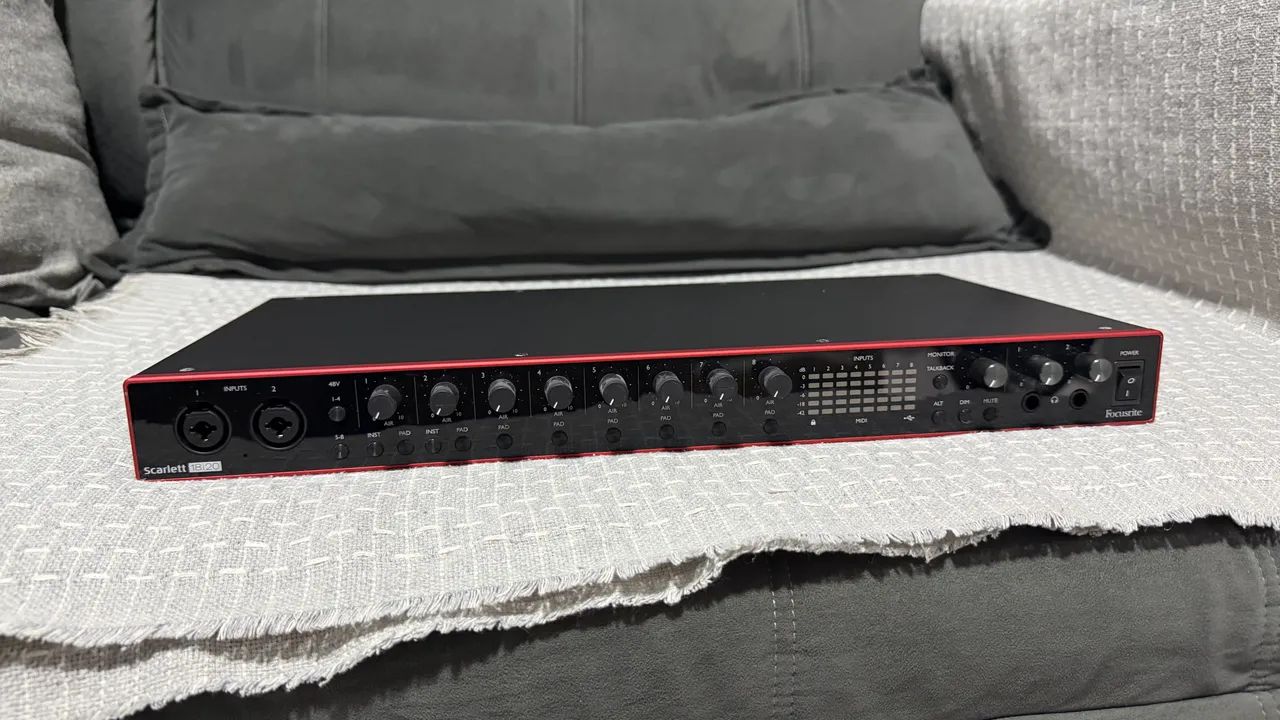 Interface focusrite 18i20 3ªgeraçao - Foto 4