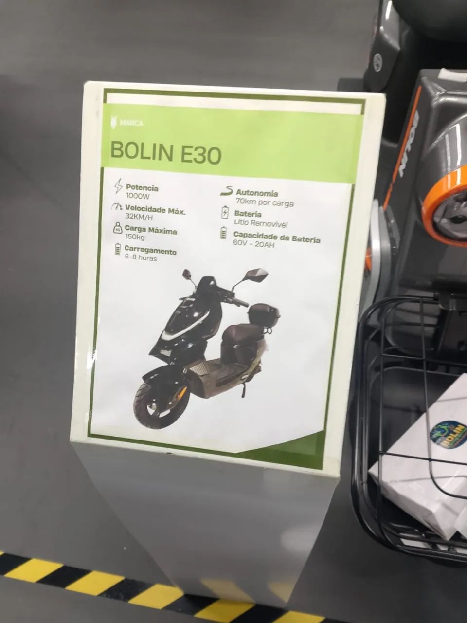 Moto elétrica Bolin e30 1000w  - Foto 3